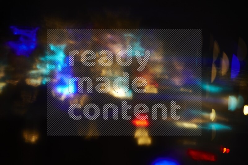 Abstract multicolord lights texture