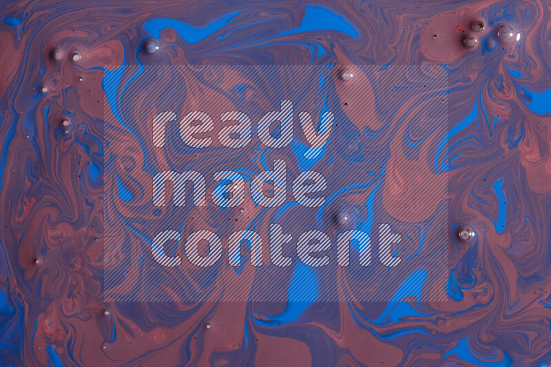 خلفية ملونة مع مزيج من ألوان الطلاء الأرجواني والأزرق