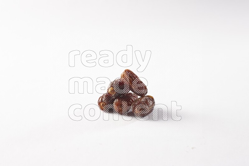 Dates on white background