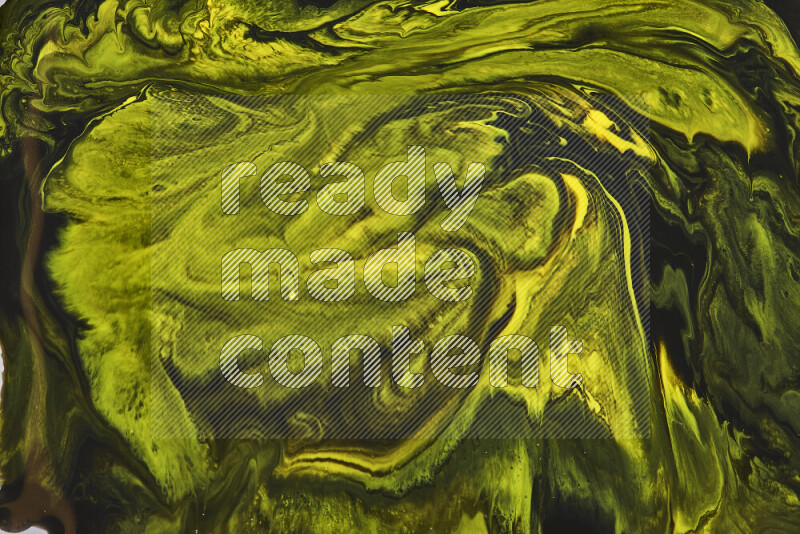 Abstract colorful background with mixed of yellow and black paint colors