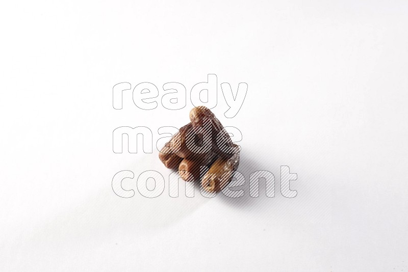 Dates on white background