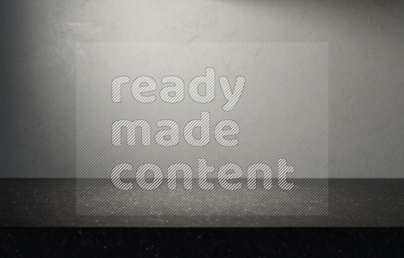 A marble table top with colored textured wall background