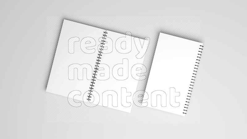 Corporate Stationery Elements, Blank White Textured Brand ID, On White Background