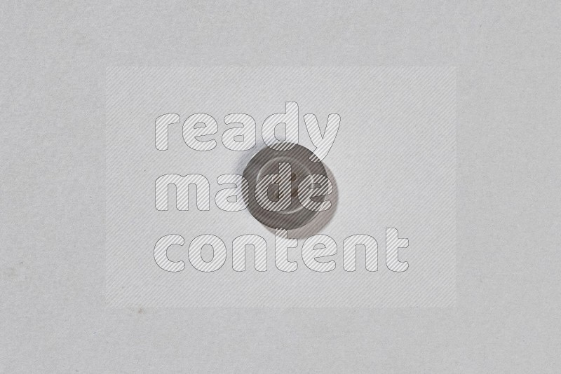 A button on grey background