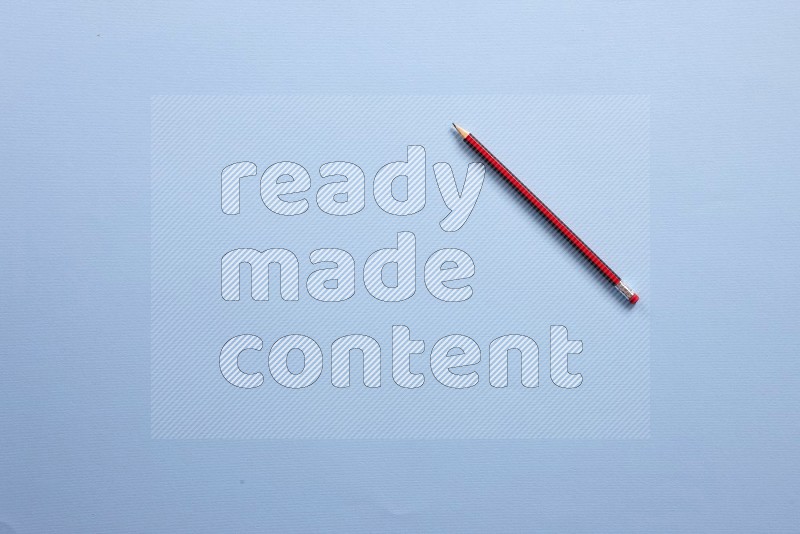 Different school supplies on blue background (back to school)