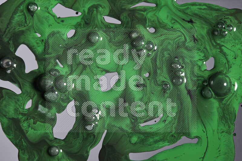 Abstract colorful background with mixed of green and black paint colors