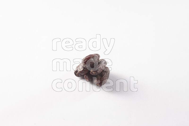 Dates on white background