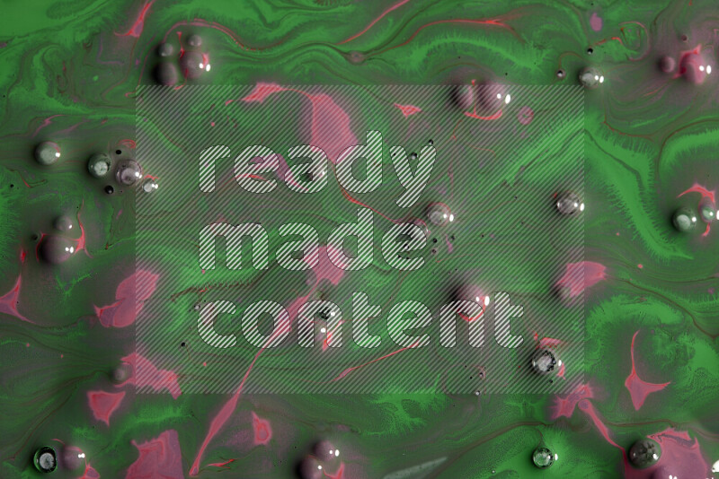 خلفية ملونة مع مزيج من ألوان الطلاء الأرجواني والأخضر