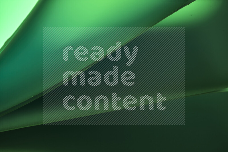 فن تجريدي يعرض منحنيات مع تدرجات الألوان الباردة مكونه بضوء ملون