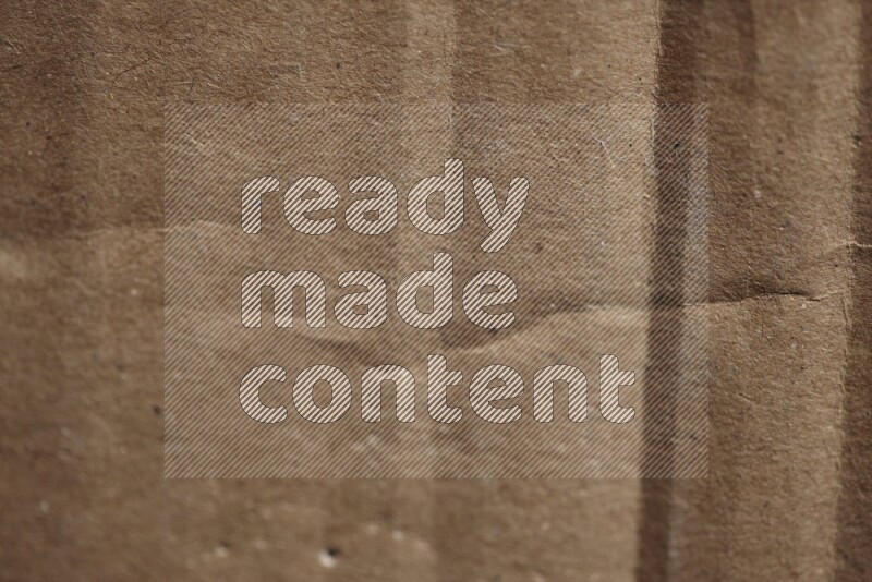 Cardboard on black background