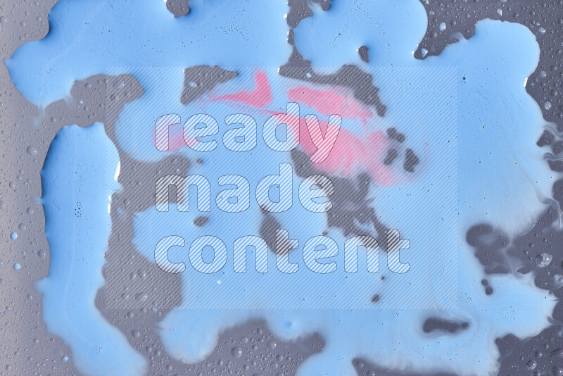 خلفية ملونة مع مزيج من ألوان الطلاء الوردي والأزرق