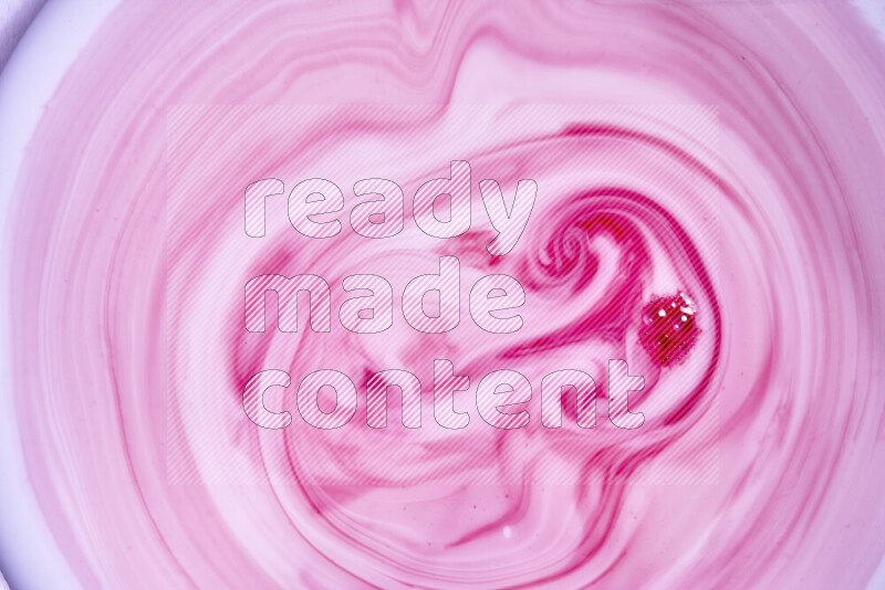 لقطة مقربة لأنماط دوامية باللون الأحمر والأبيض