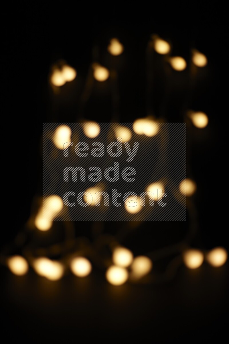 Bokeh light in yellow