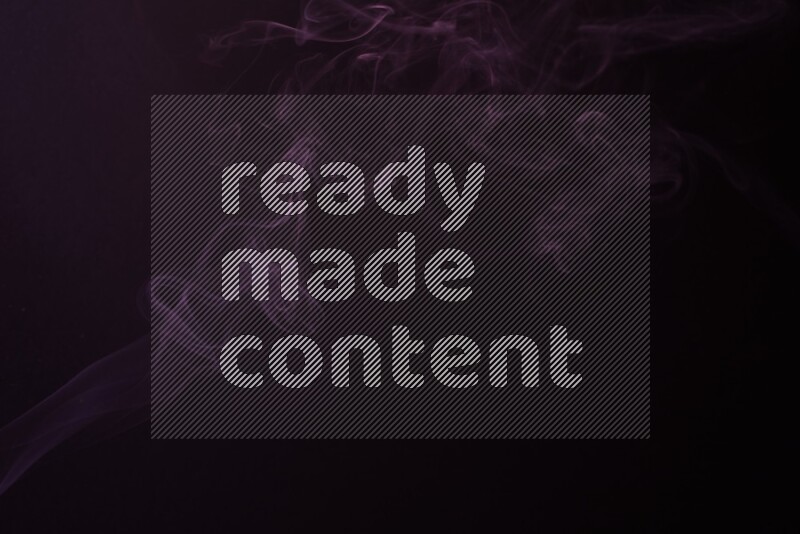 wavy smoke motion in purple