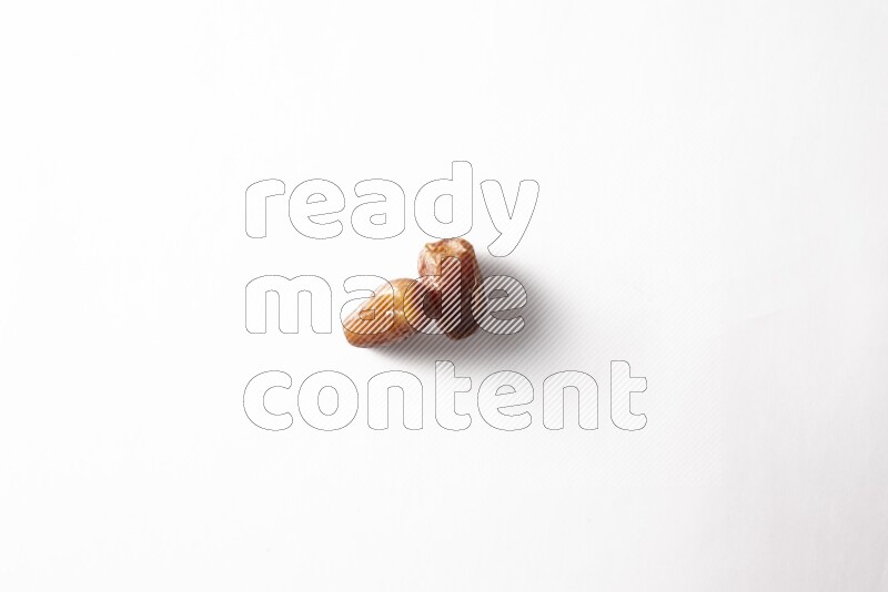Dates on white background