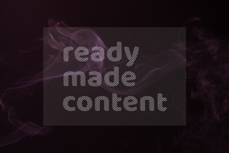 wavy smoke motion in purple