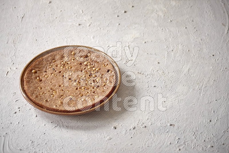 Basbousa in a light setup