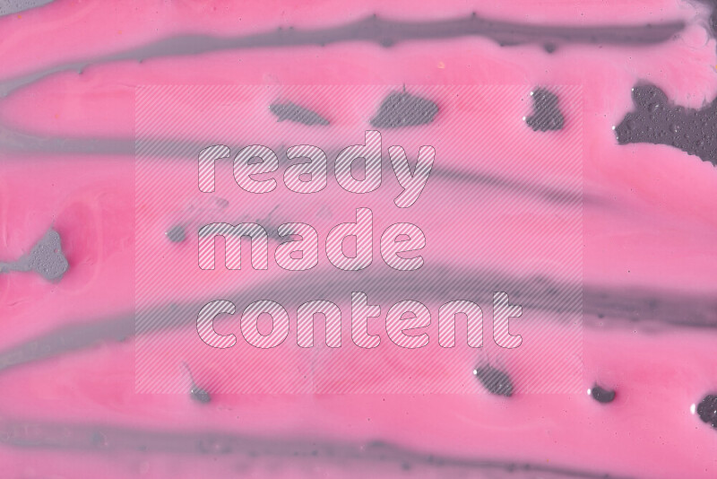 Close-ups of abstract pink paint texture in different shapes