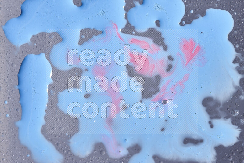 Abstract colorful background with mixed of pink and blue paint colors