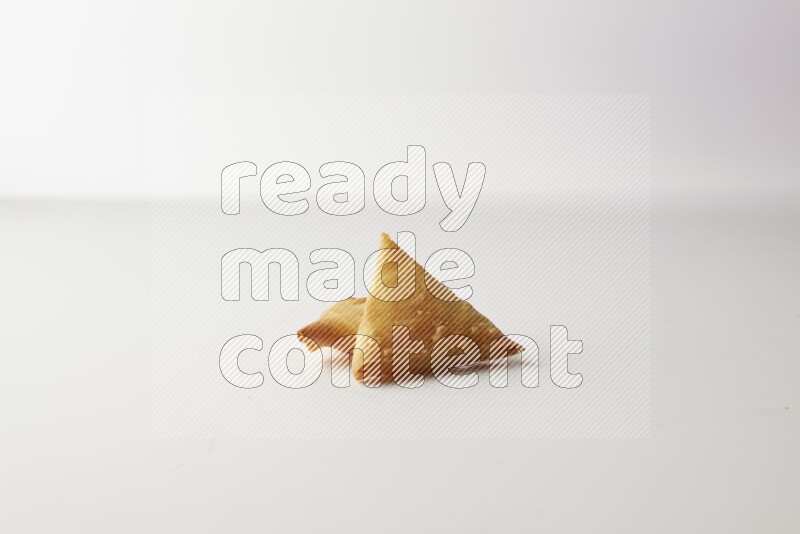 sambosas on a white background