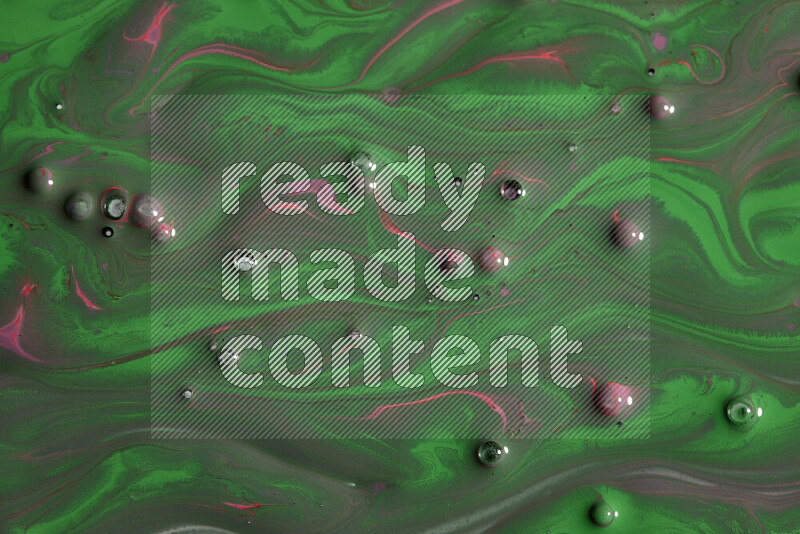 خلفية ملونة مع مزيج من ألوان الطلاء الأرجواني والأخضر