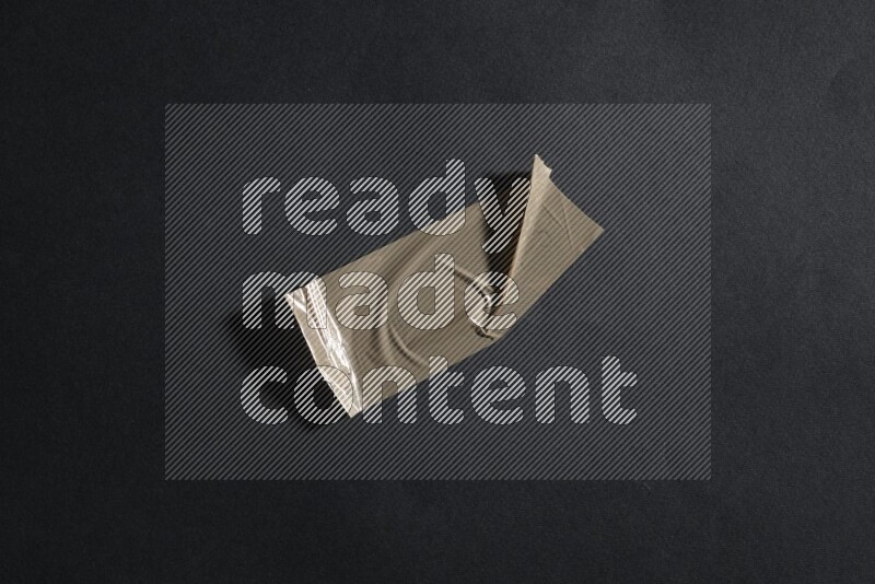 Duct tape on black background