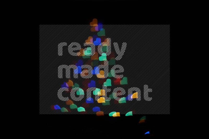 Bokeh Light in heart shape