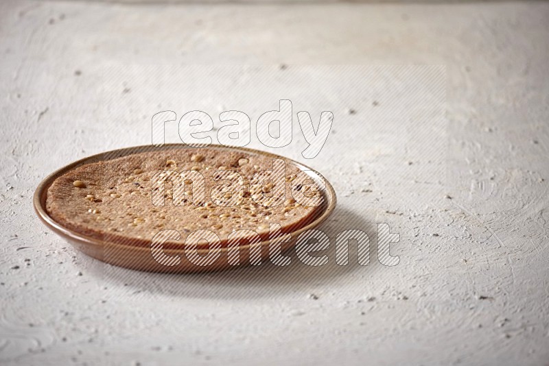 Basbousa in a light setup