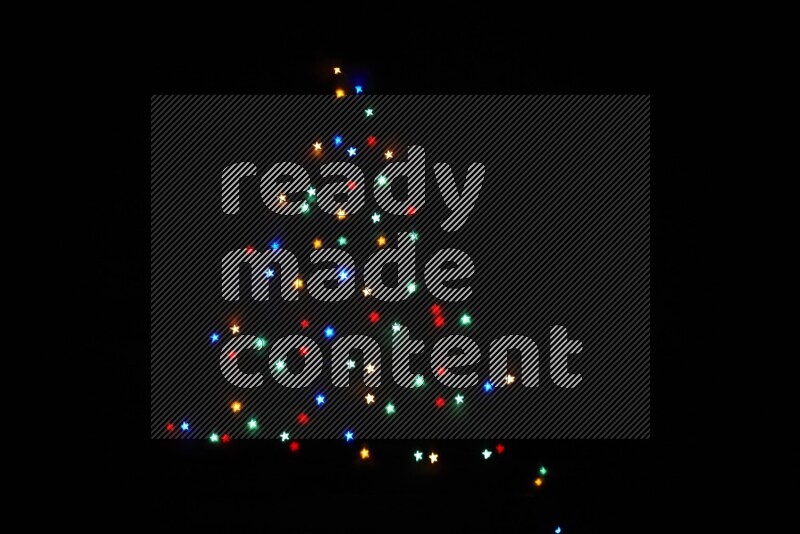 Bokeh light in star shape