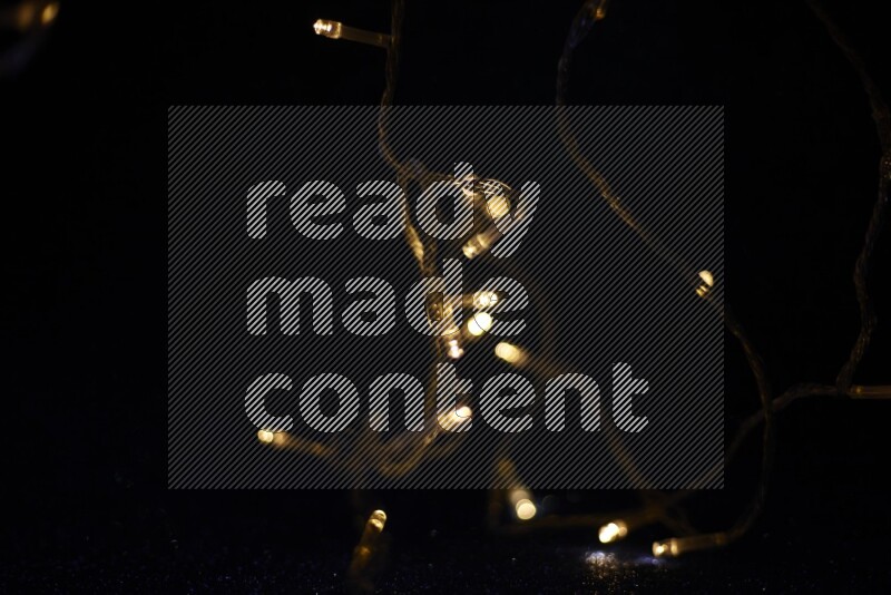 Bokeh light in yellow