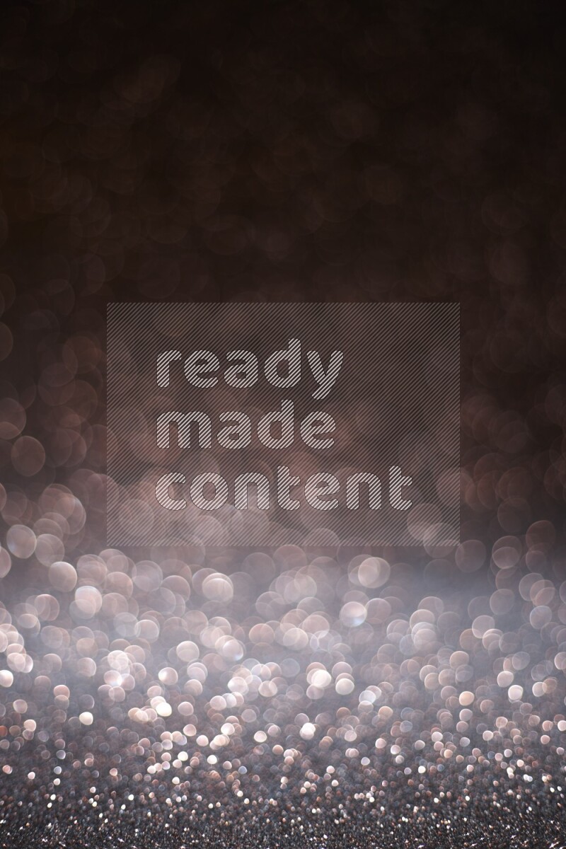 Brown glittery bokeh background