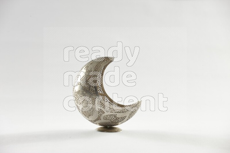 A ramadan lantern placed on white background