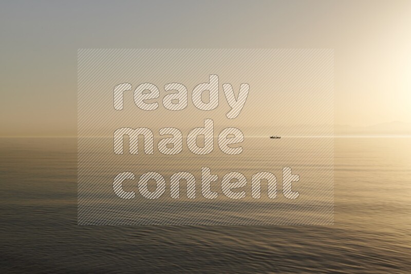 Sunrise over the water