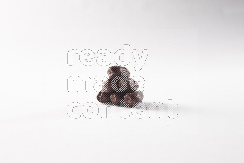 Dates on white background